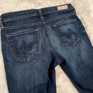 Ag Adriano Goldschmied Bermuda shorts 28 Malibu Capri denim jeans